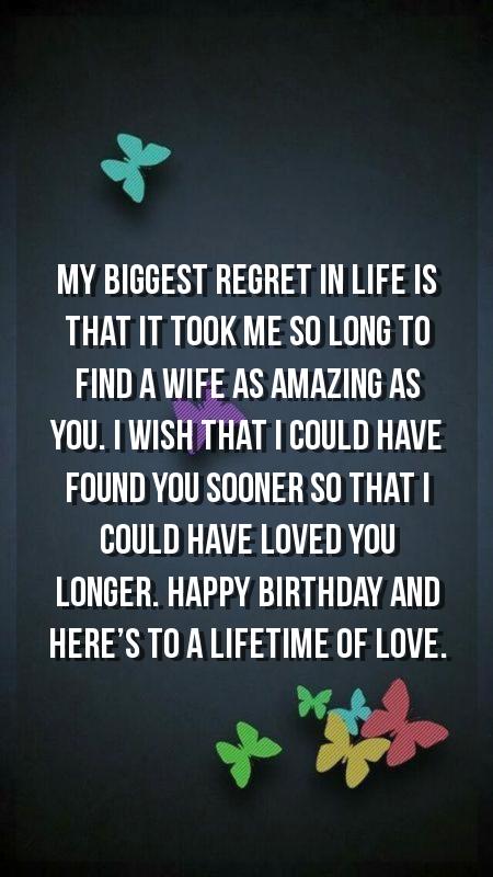 birthday wishes for my wife to be